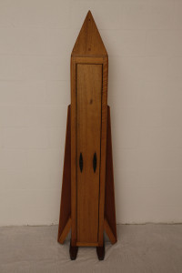 Maple and Red Cedar CD Rocket with Ebony Handles