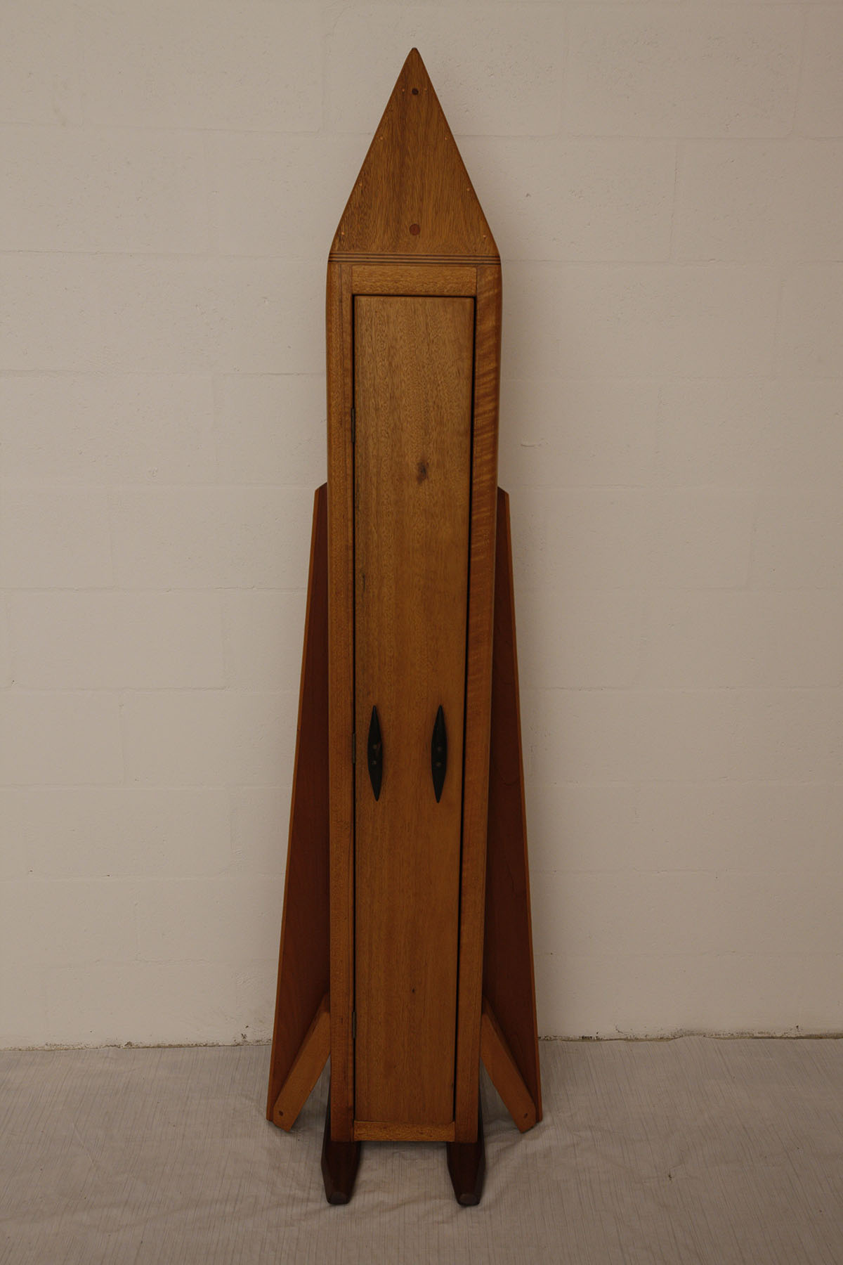 Maple and Red Cedar CD Rocket with Ebony Handles