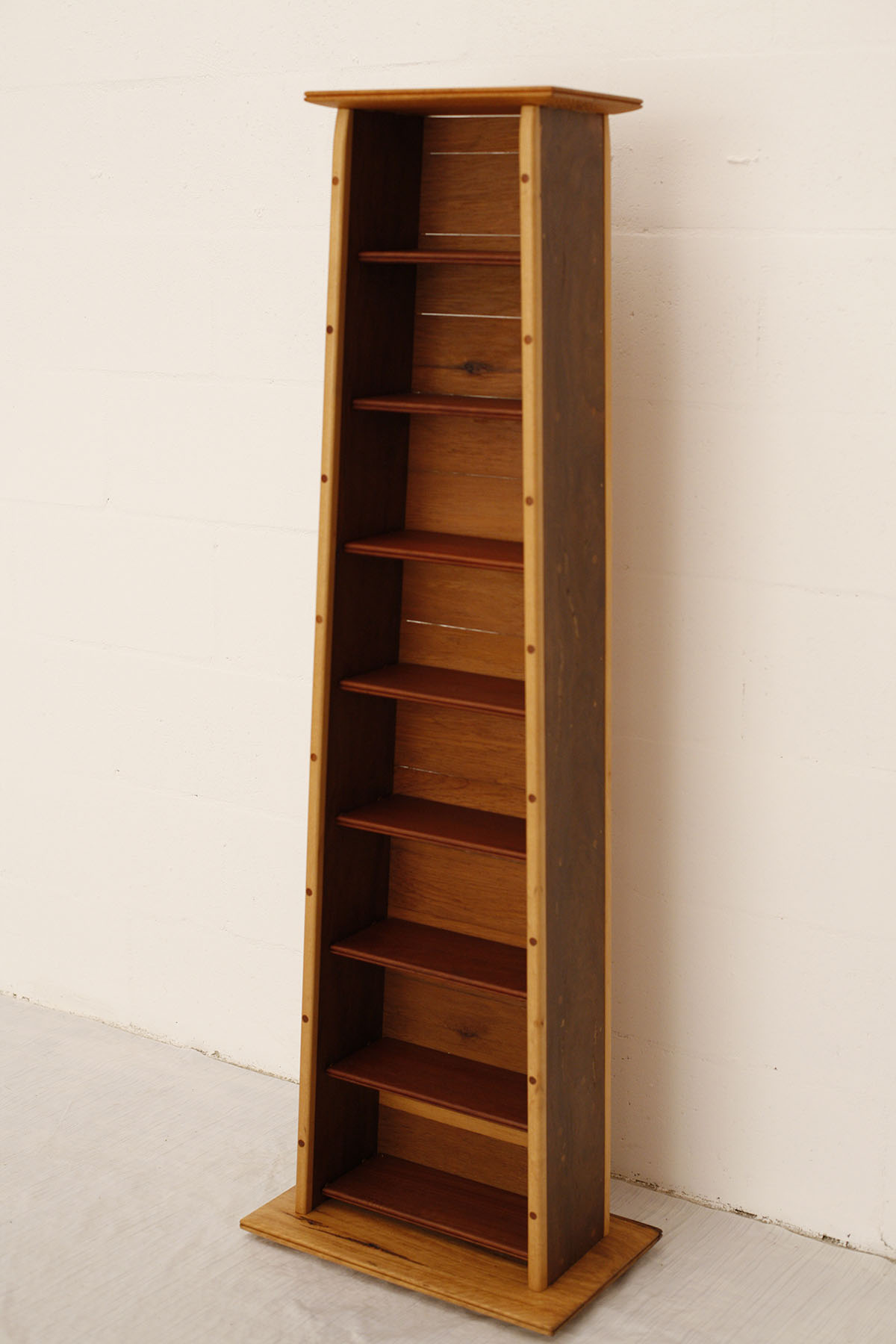 Honduras, Mahogany, Silver Ash and Karri CD Tower