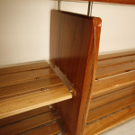 Mahogany and Brushbox Shelves