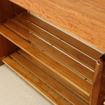 Mahogany and Brushbox Shelves