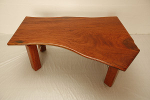 Quilted Fiddleback Redgum and Stainless Steel