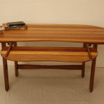 Mixed Hardwood Computer Desk