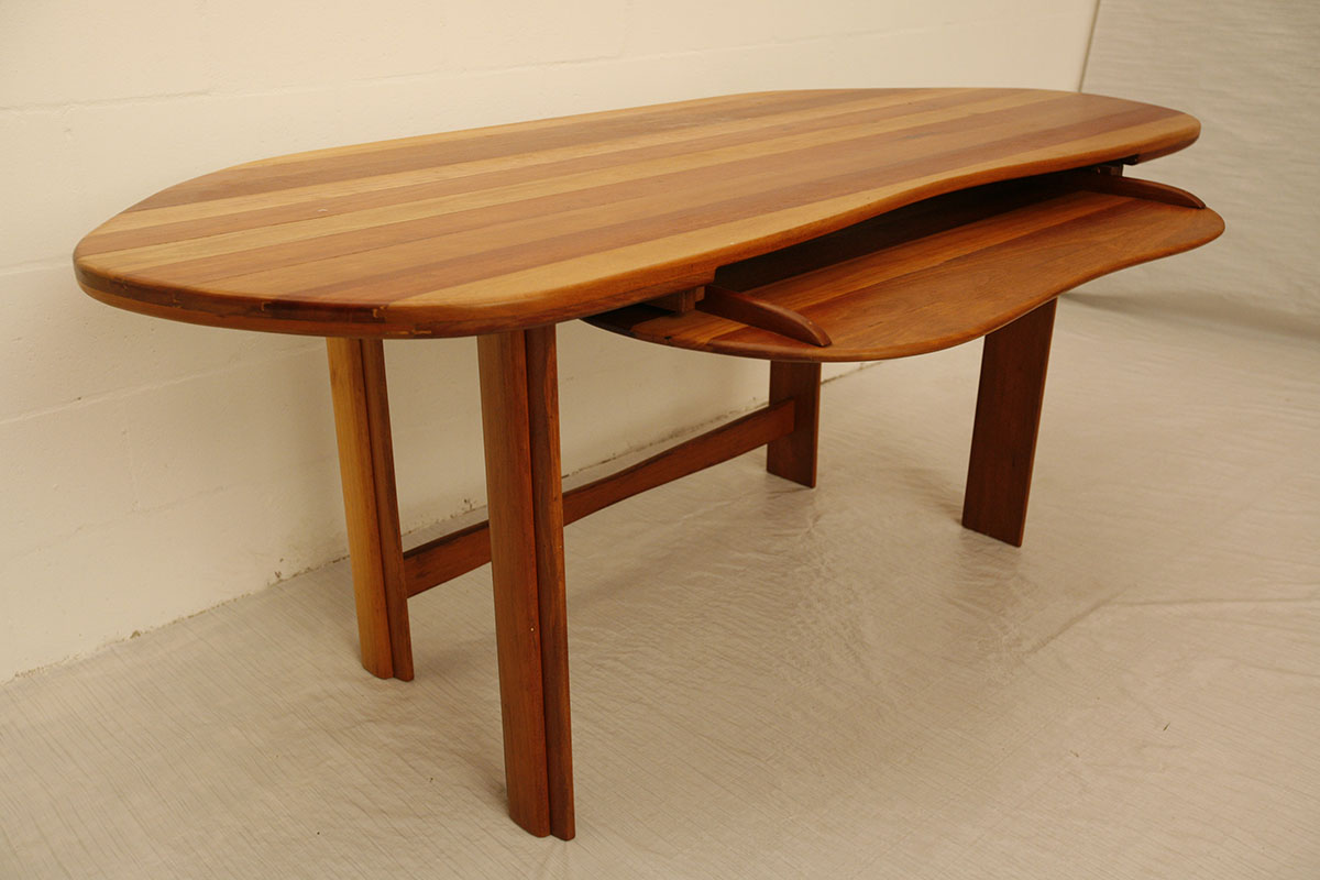 Mixed Hardwood Computer Desk