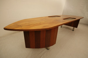 White Cedar and Karri Base with Recycled Boat Top